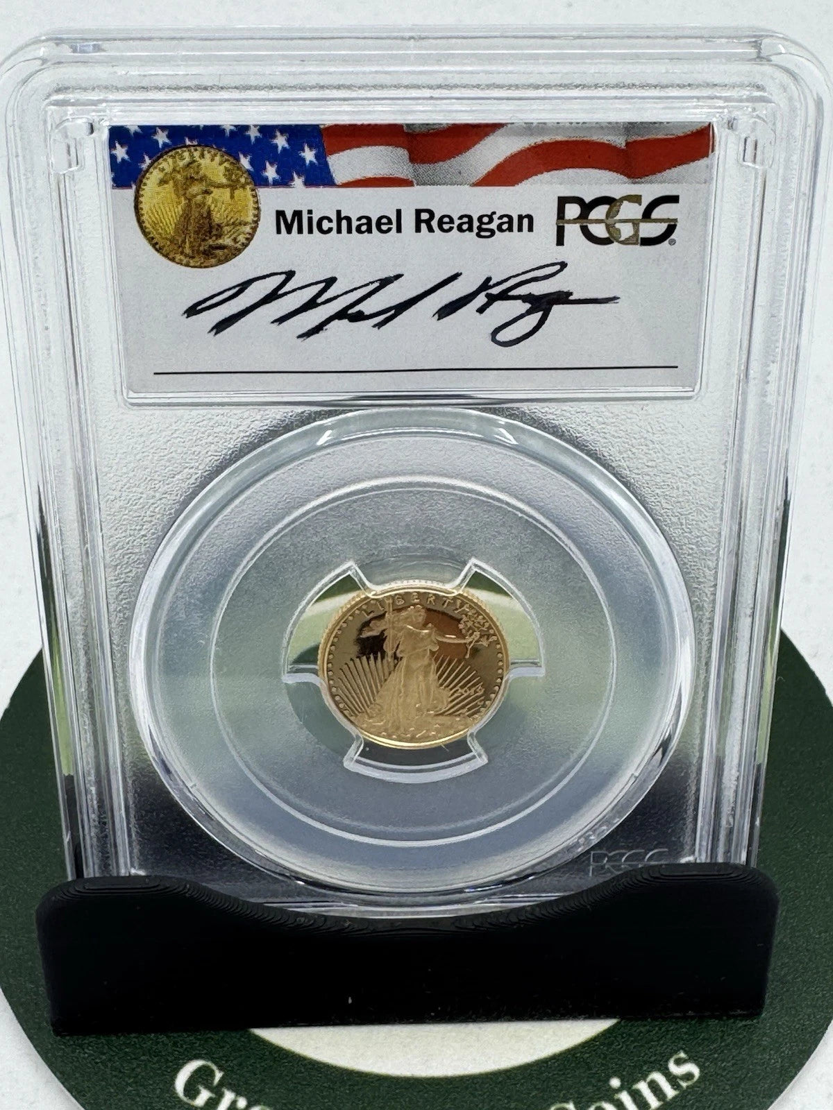 2019-W Proof Gold Eagle 1/10 oz NGC PF70DCAM First Day Of Issue