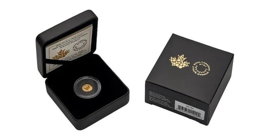 2025 Canada Arboreal Emblem Maple 30th Anniversary 0.5 gram Gold Reverse Proof