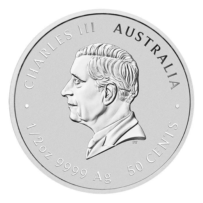 2027 1/2 oz Perth Mint Australia Lunar Year of the Goat Silver Coin BU In Stock