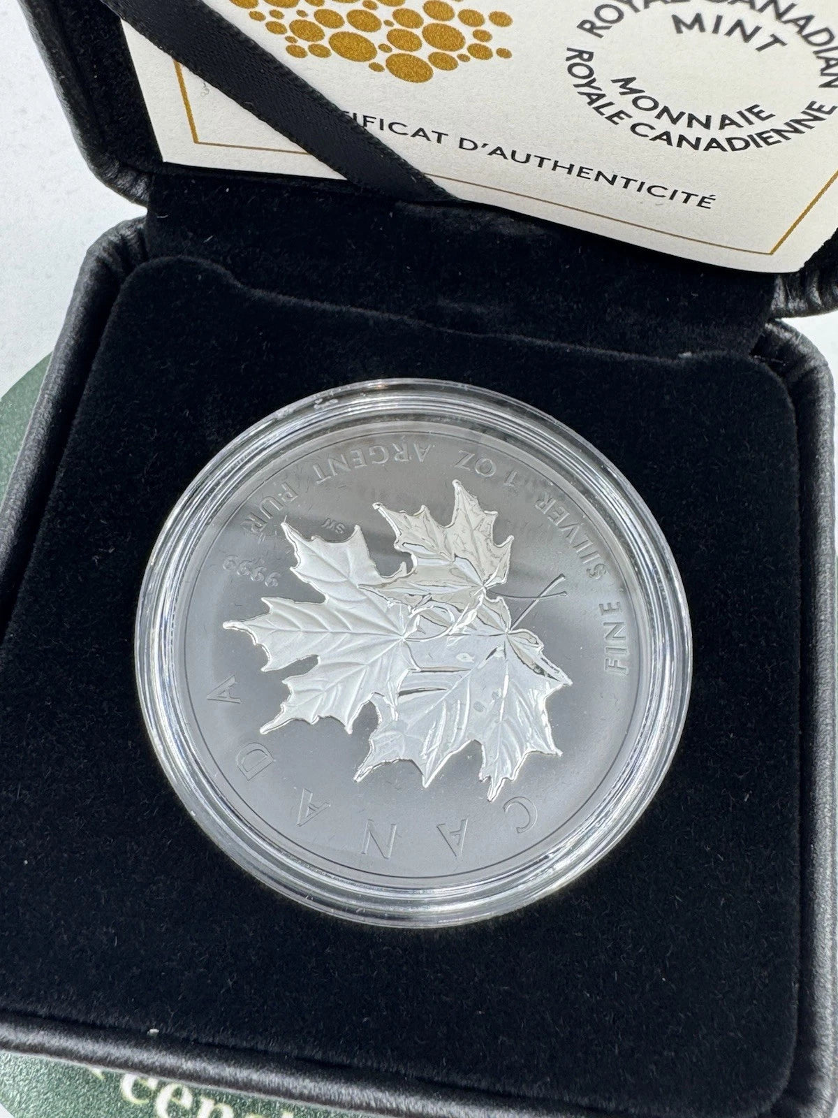 2026 Canada Triple Maple Black Rhodium 1 oz .9999 Silver Coin OGP