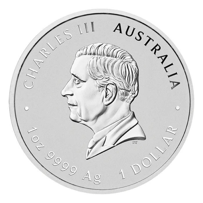 2026 Australia Dragon and Horse Fire And Earth 1oz .9999 Silver Colorized Coin