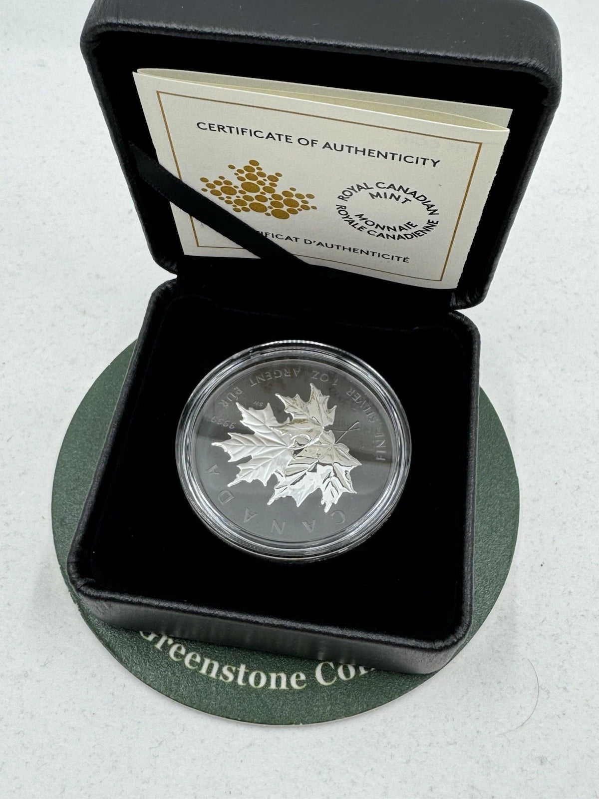2026 Canada Triple Maple Black Rhodium 1 oz .9999 Silver Coin OGP