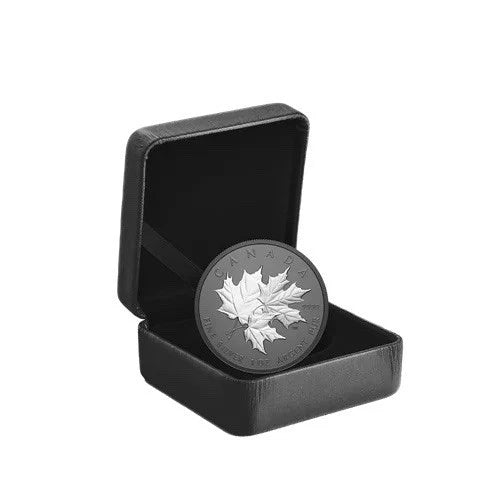 2026 Canada Triple Maple Black Rhodium 1 oz .9999 Silver Coin OGP
