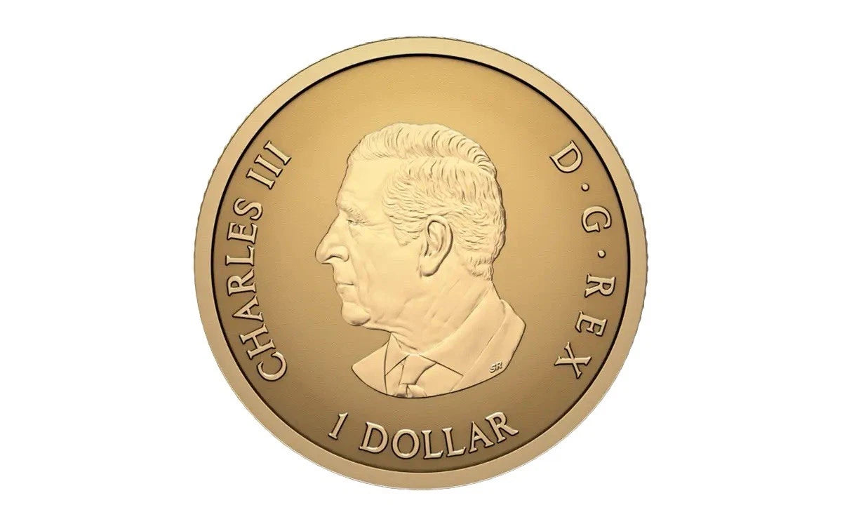 2025 Canada Arboreal Emblem Maple 30th Anniversary 0.5 gram Gold Reverse Proof