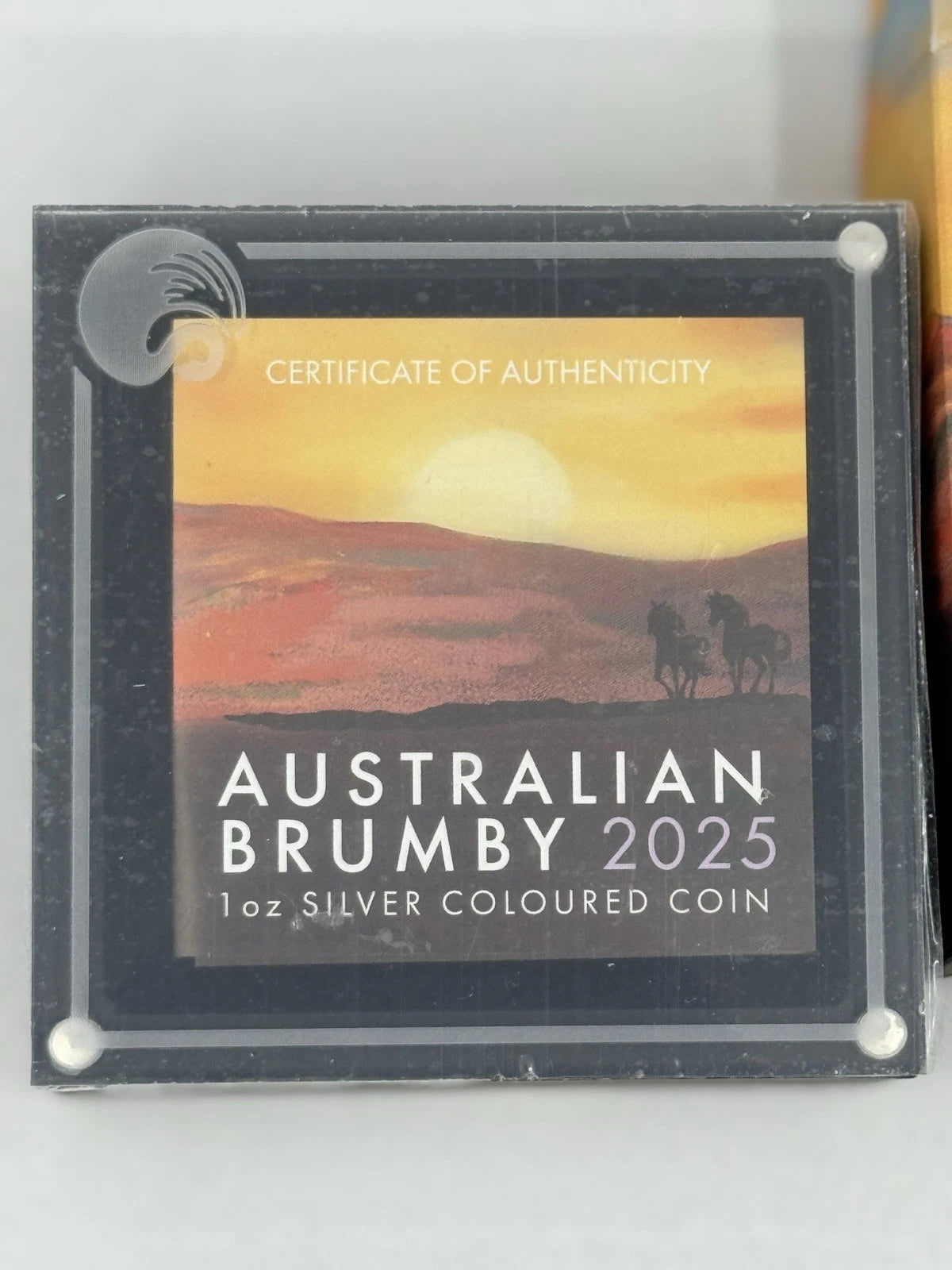 2025 Perth Mint 1 oz Silver Colorized Australian Brumby (Box & COA)