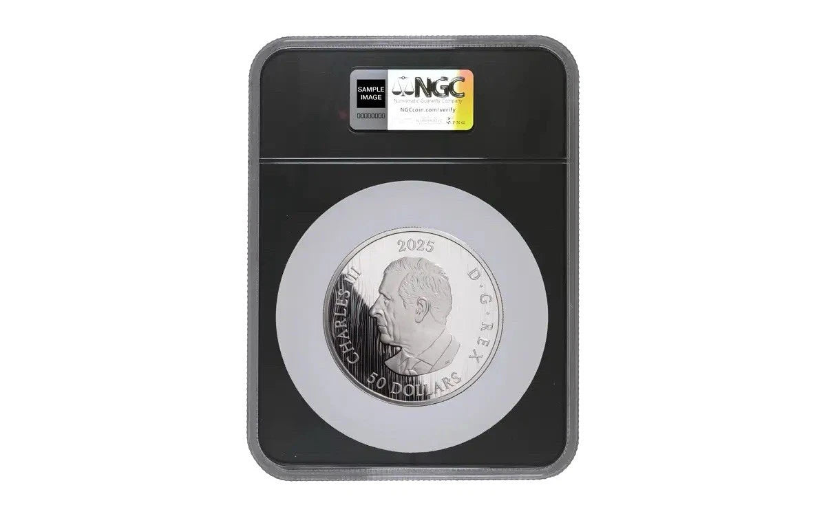 2025 Canada Triple Maple Leaves Proof 5 oz Silver Coin NGC PF70 Ultra Cameo FDI