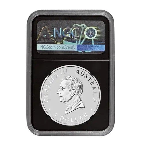 2026 Australia $1 1-Oz Silver Wedge-Tailed Eagle NGC MS70 First Releases Black
