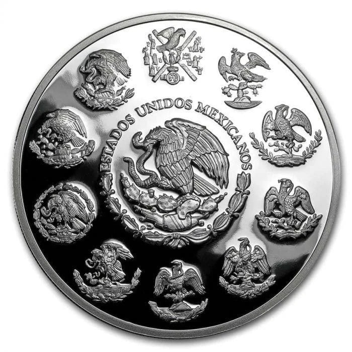 2023 Mexico 2 oz Silver Libertad Proof (In Capsule)