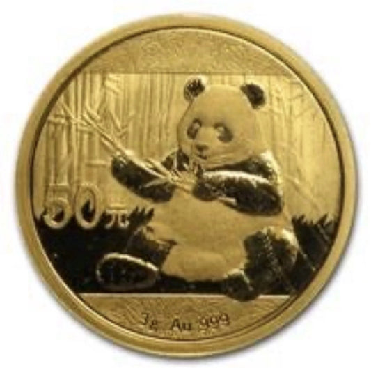 2017 China 3 gram Gold Panda BU (Sealed)