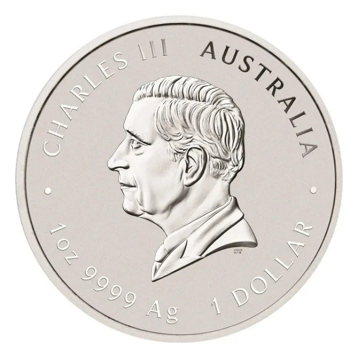 2025 1oz Perth Australia Lunar Year of the Snake .9999 Silver Colorized Coin