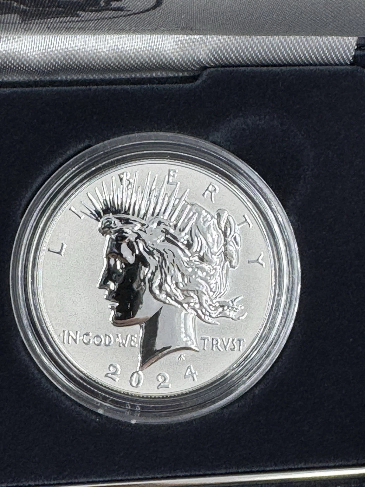 2024 Morgan and Peace Dollar Reverse Proof Two-Coin Set in OGP
