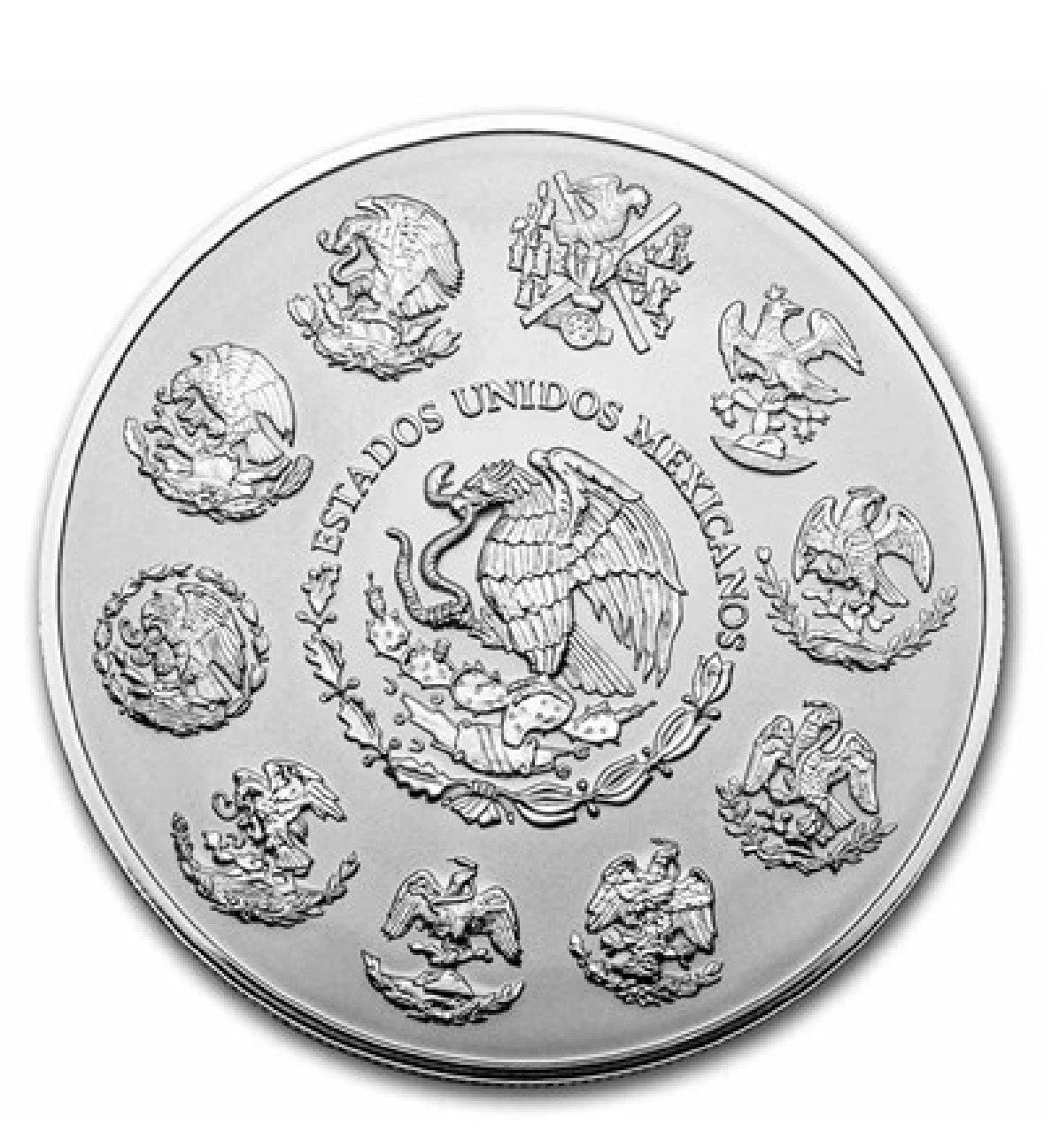 2023 Mexico Kilo Reverse Proof Libertad BU Silver Coin OGP