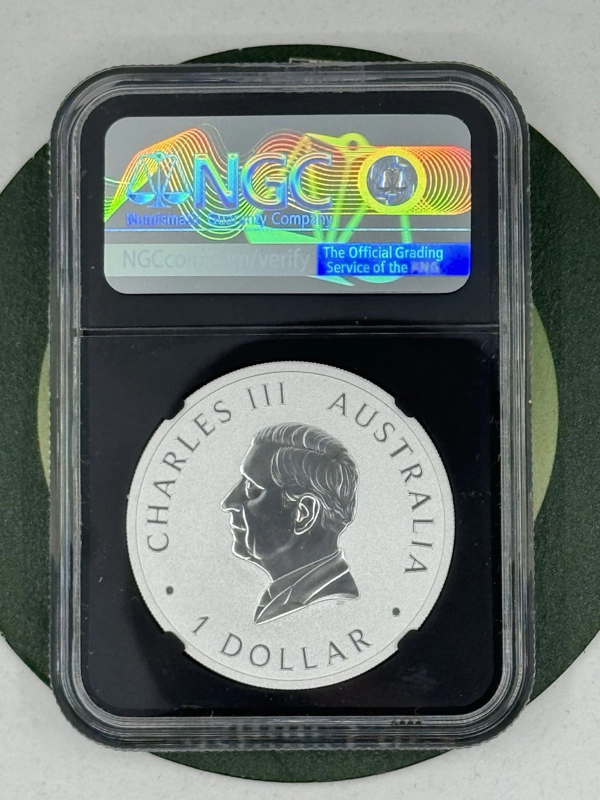 2026 Australia $1 1-Oz Silver Wedge-Tailed Eagle NGC MS70 First Releases Black